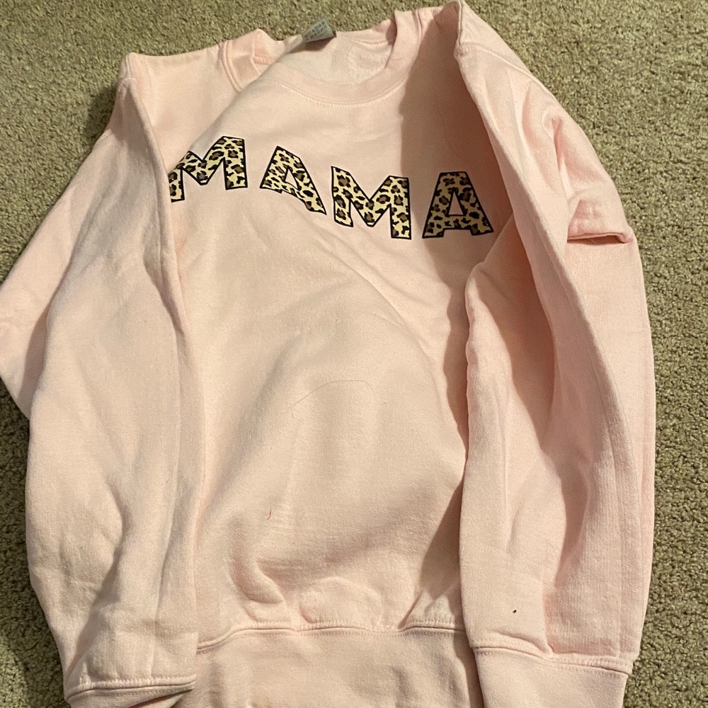 Pink 'MAMA' Sweatshirt